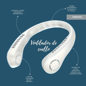 Ventilador de cuello Portátil